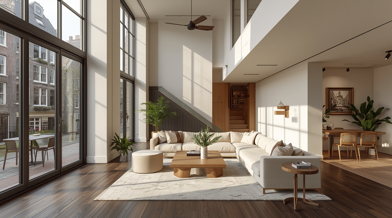 Nordic design living room Clearingclean Nordic design living room